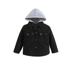 12M-5Y  Toddler Long Sleeve Hooded Corduroy Jackets  Toddler Boutique Clothing  