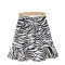 18M-6Y Toddler Girls Irregular Zebra Pattern PU Skirt  Girls Clothes  