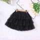 18M-6Y Toddler Girls Summer Bowknot Mesh Multi-Layer Black Skirts  Girls Clothes  