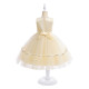 3-7Y Toddler Girls Party Embroidered Mesh Dresses  Girls Fashion Clothes  