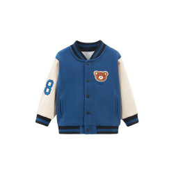 18M-7Y Toddler Boys Bear Baseball Jackets  Boys Boutique Clothing  