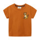 18M-7Y Toddler Boys Leopard Crew Neck Short Sleeve T-Shirts  Boys Clothing  