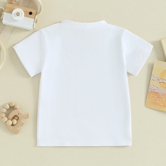 12M-5Y Toddler Boys Letter T-Shirts  Boys Boutique Clothing  