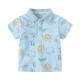 18M-6Y Toddler Boys Cartoon Animal Print Polo Shirts  Boys Clothing  