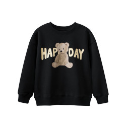 5-13Y Kids Fleece Bear Sweatshirts  Kids Boutique Clothing  