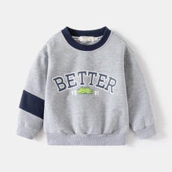 18M-6Y Toddler Boys Letter Sweatshirts  Boys Clothes  