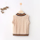 12M-6Y Toddler Boys V-Neck Knitted Vest  Boy Boutique Clothes  