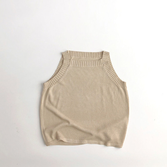 9M-6Y Toddler Boys Plain Sleeve Knitted Vest Tops Or Shorts  Boys Clothing  