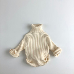 9M-6Y Toddler High Collar Knitted Pullover Sweater  Toddler Boutique Clothing  