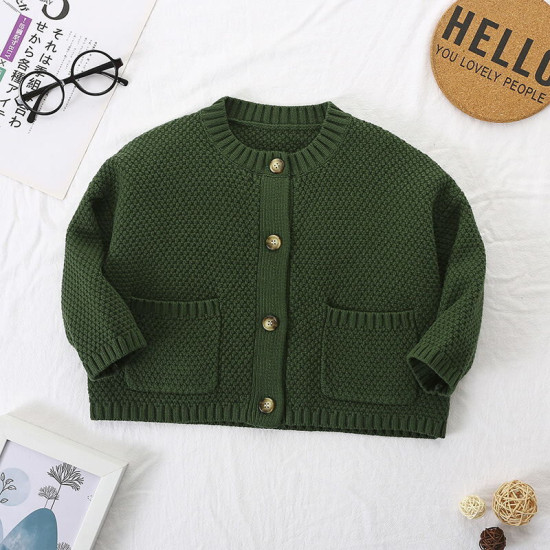 12M-6Y Toddler Knitted Cardigan Sweater  Toddler Boutique Clothing  