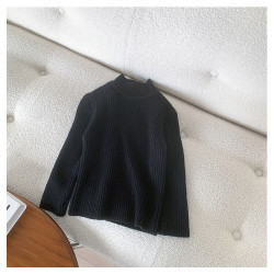 2-9Y Kids Boys Knit Solid Color Turtleneck Sweater  Boys Boutique Clothing  