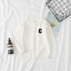 12M-6Y Long Sleeves Knit Sweater Cardigan C Letter Thin Buttoned Cute Toddler Girl Clothes   