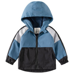 18M-6Y Toddler Boys Contrast Hooded Jackets  Boys Boutique Clothing  