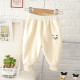 12M-5Y Toddler Boys Fleece Solid Color Cartoon Pants  Boys Clothing  