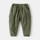 18M-6Y Toddler Boys Solid Color Pockets Pants  Boys Clothing  