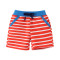 18M-7Y Toddler Boys Red Striped Shorts  Boys Boutique Clothing  