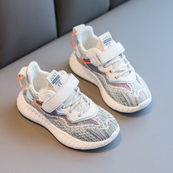 Mesh Breathable Woven Sprot Shoes For Kid  