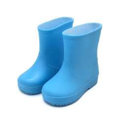 Solid Color Non-Slip Rain Boots For Toddler Kids  