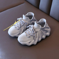 Kid Solid Color Breathable Casual Coconut Shoes  