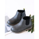 Kid PU Leather Side Zipper Martin Boots  Kids Shoes  