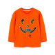 18M-7Y Halloween Unisex Fluorescent Pumpkin Print Top Sweatshirt  Toddler Clothing  