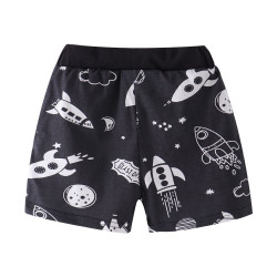 18M-7Y Toddler Boys Rocket Print Shorts  Boys Boutique Clothing  