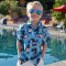 18M-7Y Toddler Boys Beach Sets Tropical Print Shirts & Shorts  Boys Clothing  